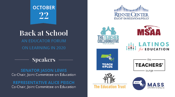 therenniecenter's tweet photo. Thank you to all the educators who join us this evening as facilitators and participants for a powerful conversation on education in 2020 and beyond. A special thanks to featured speakers @RepAlicePeisch and @SenJasonLewis and all our event sponsors! #backtoschoolblueprint https://t.co/6pfhWGRLKf