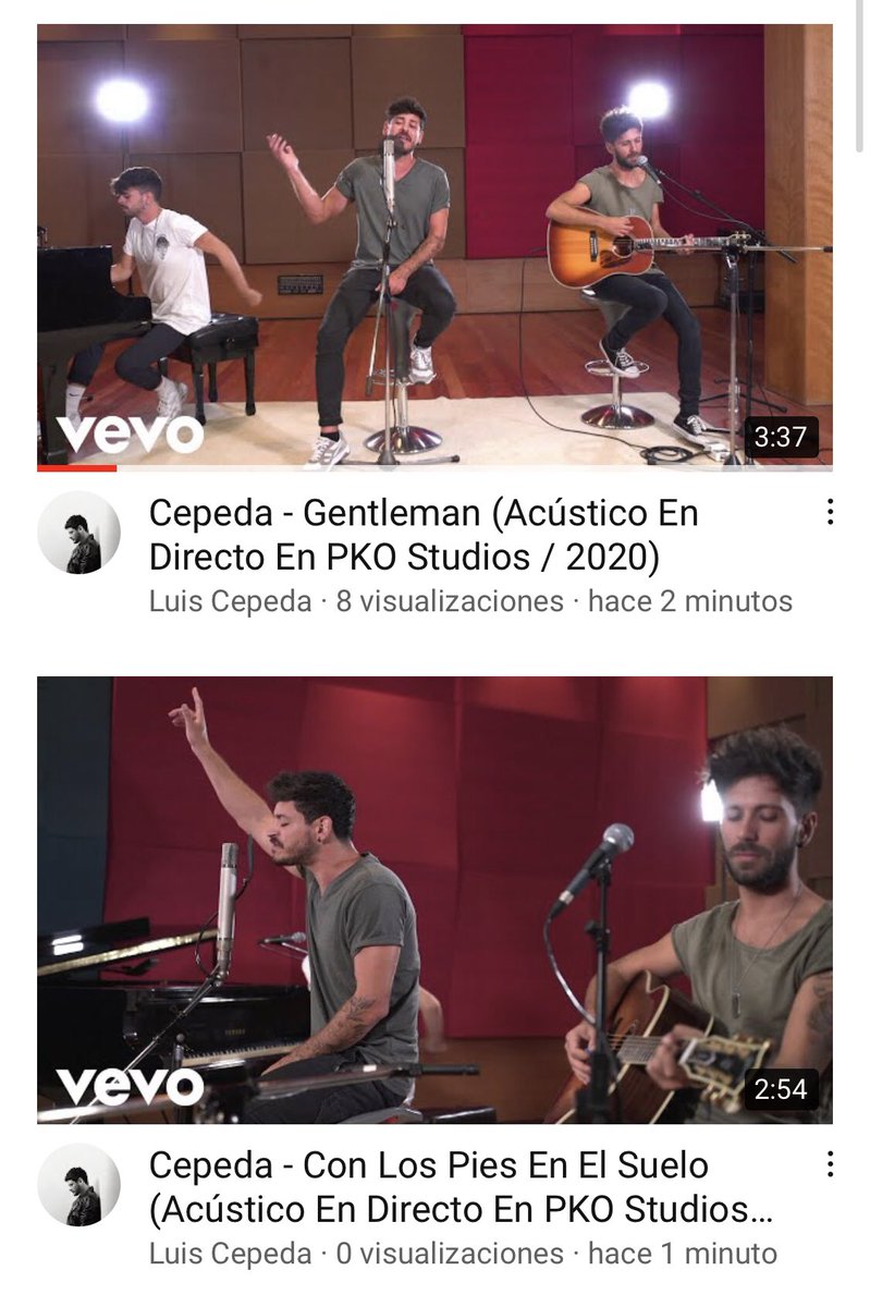 Laurita_LM4's tweet photo. Ya están subidos los acústicos a YouTube en el canal de Cepeda 🥰
• Gentleman https://t.co/w3ITtBY300
• CLPEES https://t.co/Tm9KOVZ7ip https://t.co/g0CvBSFDCc