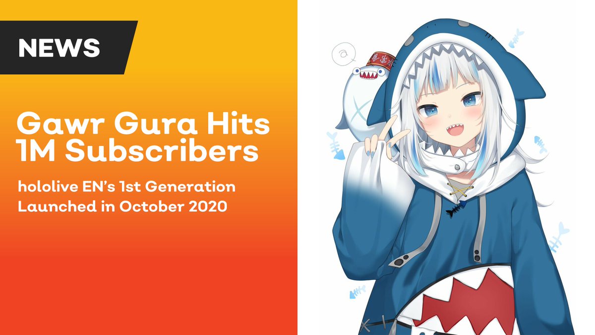 Congratulations to <a href="/gawrgura/">Gawr Gura 🔱_Alum</a>  ✨🔱✨

🔱 Read: got.cr/gura1m