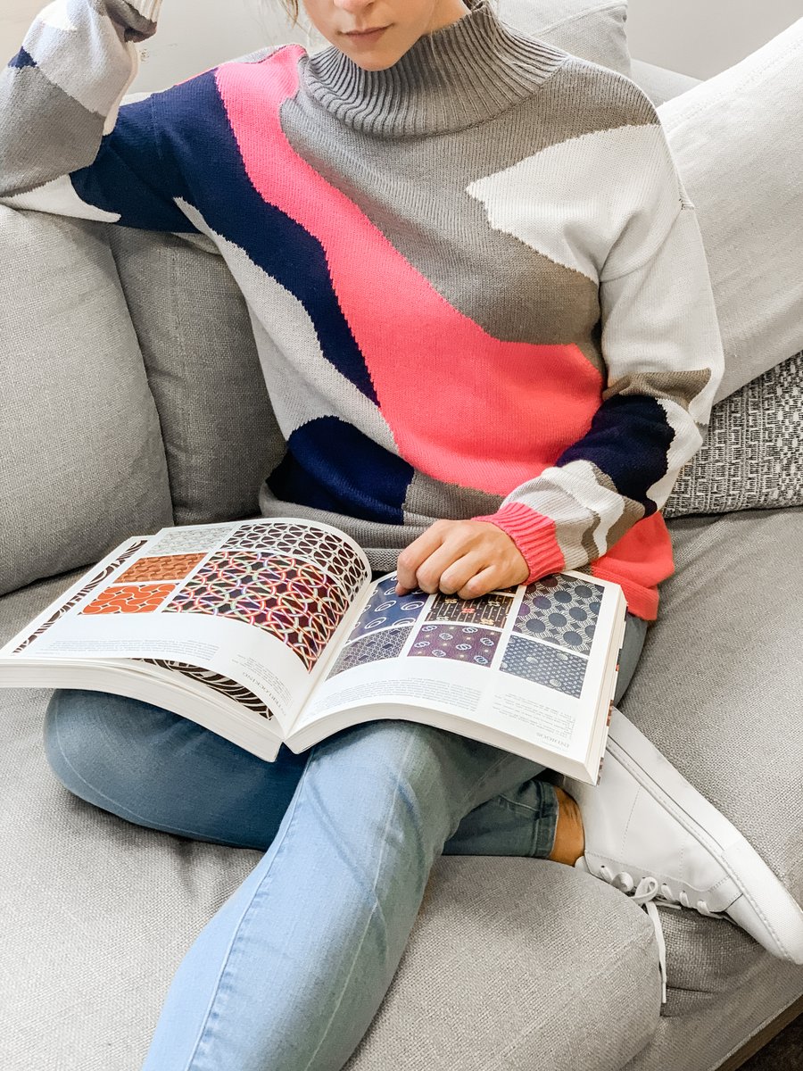 We’re doing sweater weather the (b)right side way with a mood-boosting pop of pink and super-softness perfectly suited for lounging in style… #colorcrush #brightenup