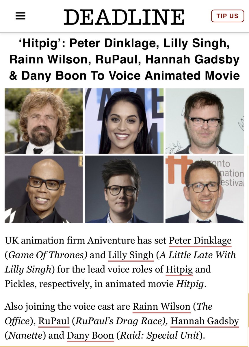 Lilly's tweet image. Excited to bring Pickles to life!!