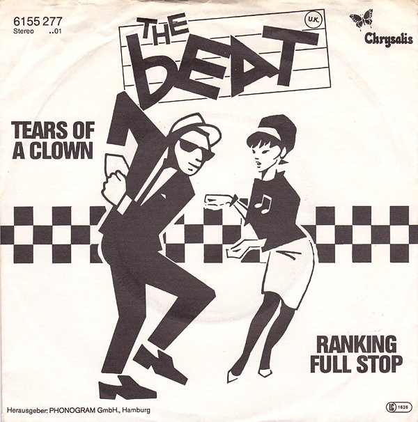 I hope y'all enjoyed this little mini music history lesson. To close I'll keep with the ska/reggae thing with a favorite of mine, a cover of Smokey Robinson's Tears Of a Clown, by The English Beat.