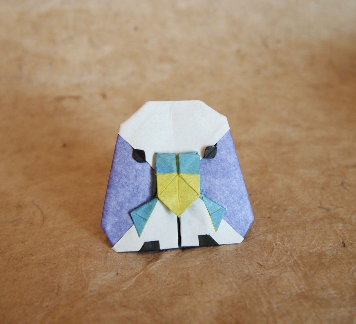 一匹柴犬 セキセイインコの顔 境洋次郎さん創作 折り わたし T Co 549wjisrsw かわいい 折ってみたかった作品 折り紙 折り紙作品 Origami