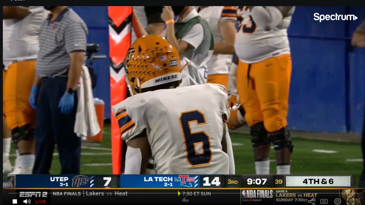LA Tech-UTEP is an absolute banger. I wish the Miners had nameplates, but the Bulldogs are doing wonders with this white-on-blue setup. Front name plate kerning is a little wild for me, but whatever. I love this matchupdope looking field, too