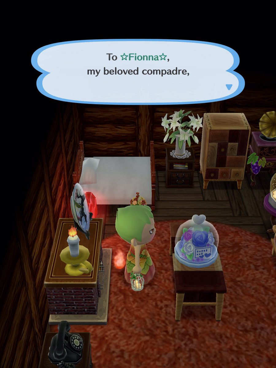   #dailystumble Julian is my fav villager so I had to add his message to Fionna!  #acpc   #ACPCGallery   #PocketCamp   #AnimalCrossingPocketCamp