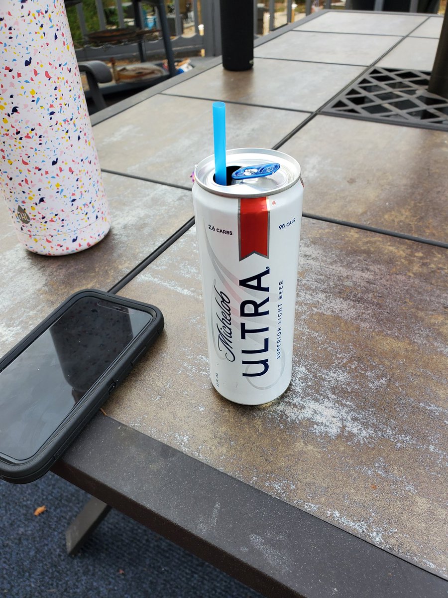 I caught my mom drinking a beer with a straw, so I can only assume she has been taken over by body snatching aliens