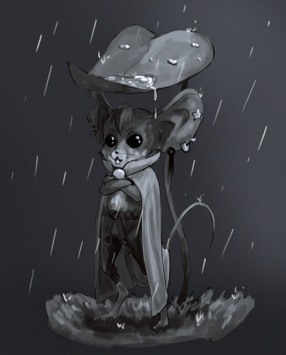 _mayb0_'s tweet photo. #inktober 6: rodent
New inktober draw. A little mouse waiting for rain to stop.
#conceptart #art #digitalart #inktober #inktober2020 #inktoberrodent #rodent #mouse #cute #rain https://t.co/Hlt0tJSNFW