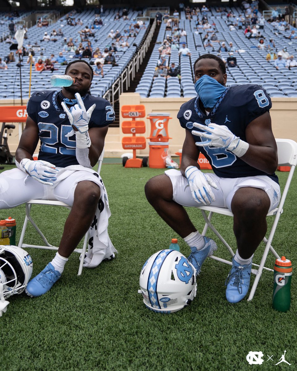 Name a better duo...we’ll wait. 

#CarolinaFootball 🏈 #BeTheOne
