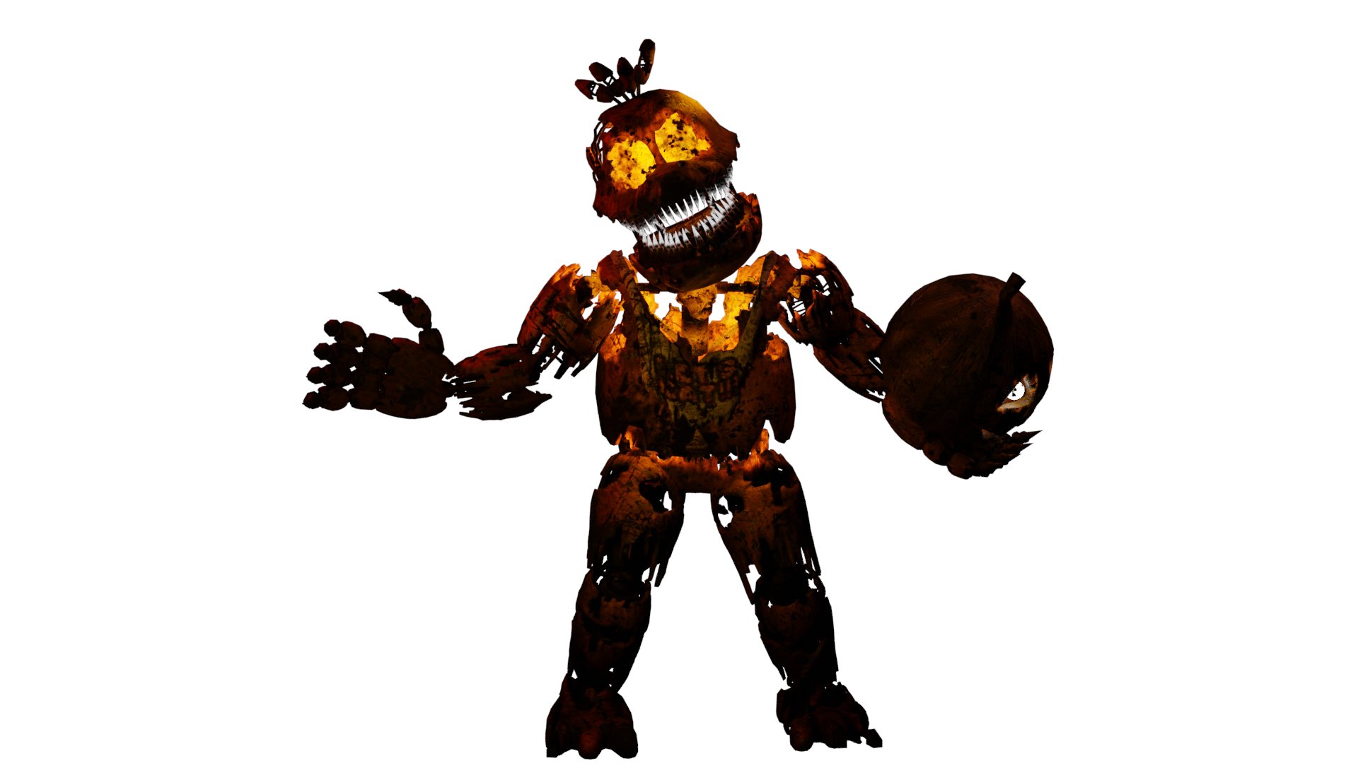 تويتر Lucigu8 على تويتر Fnaf Ar Jack O Chica Port Release Features Fixed Rig Inspired In Mlsp3nce Eye Flexes For The In Game Skin 2 Versions The Ar One And The