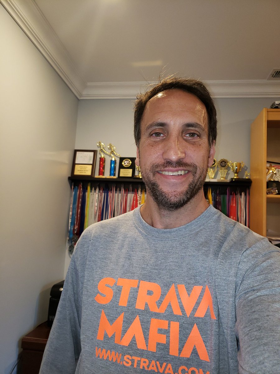 Got my shirt. Ready to run some challenges. Thanks #stravamafia
