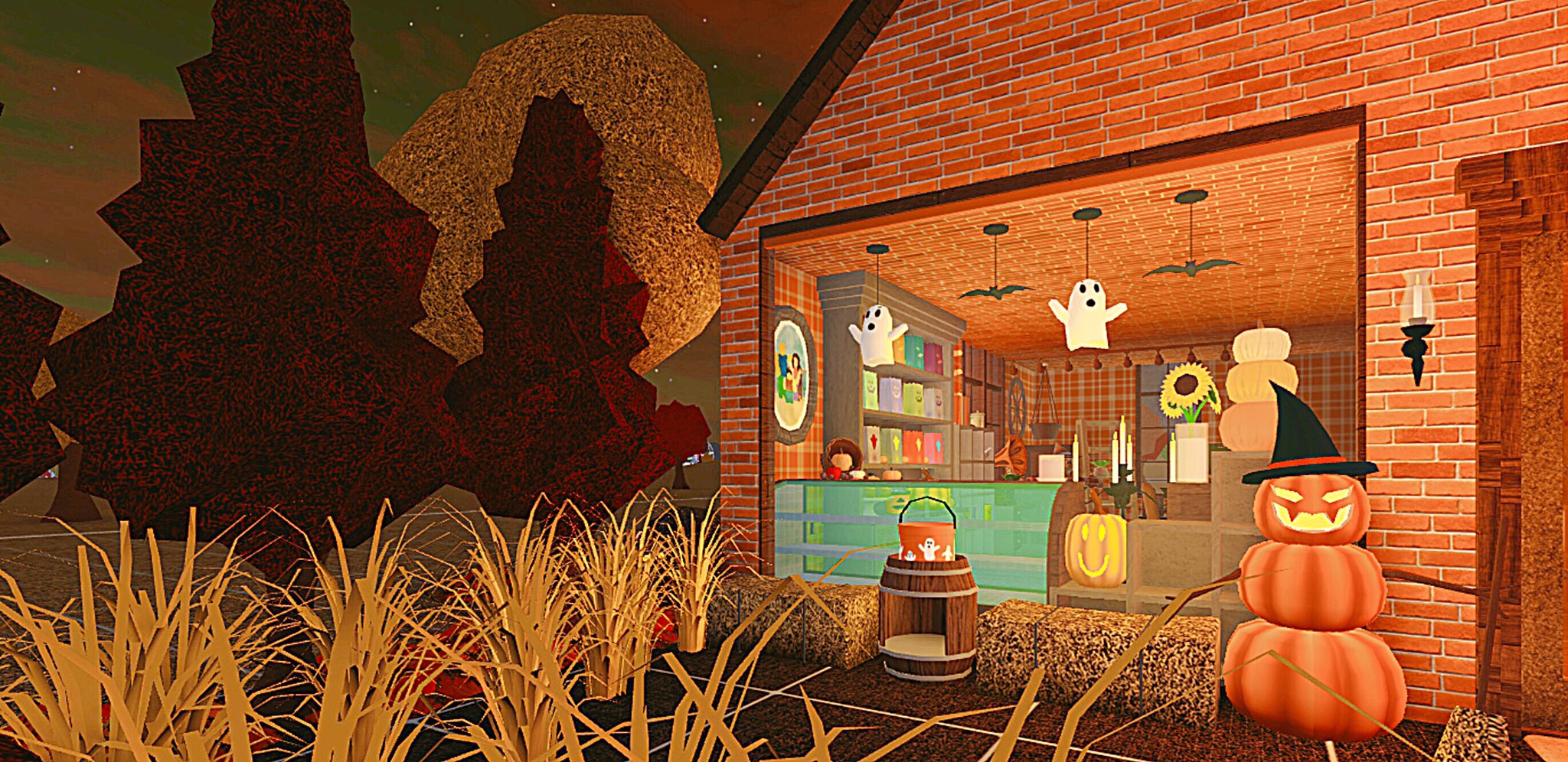 🌙 on X: WIP Halloween Bloxburg candy store with the latest items from the  update by @RBX_Coeptus and @FroggyHopz_RBLX 🎃🍫🍬 #bloxburg #Bloxburgbuild  @DesignBloxburg @BloxburgBuilds  / X