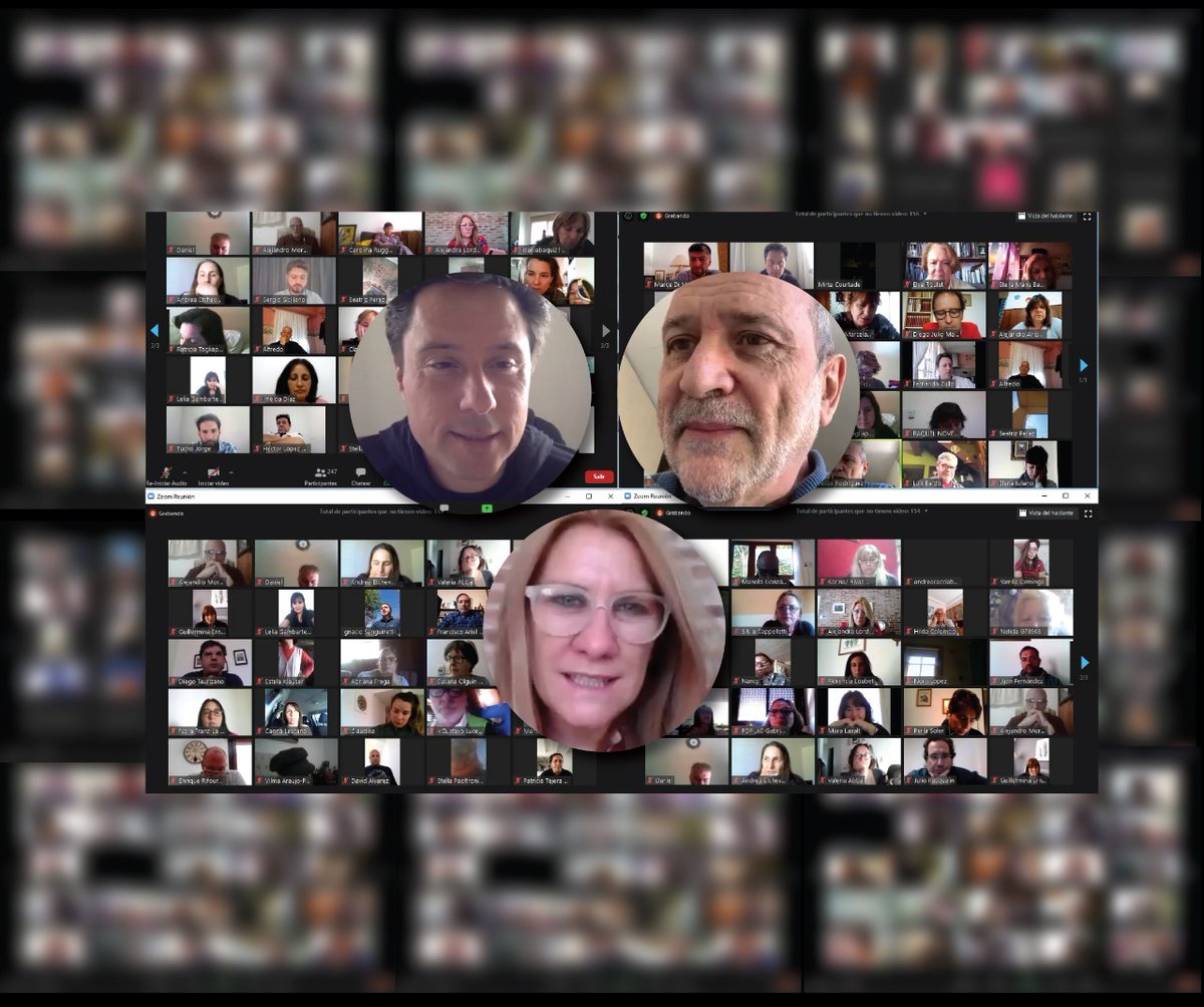 Como todos los sábados reunidos para trabajar por la mejor educación. Junto a <a href="/marcedimario/">Marcelo Di Mario</a>  y <a href="/gzinny/">Gabriel Sánchez Zinny</a> nos acompañó Jesús Rodriguez y Alejandra Lordén
#Med2020
#JuntosPorLaEducación