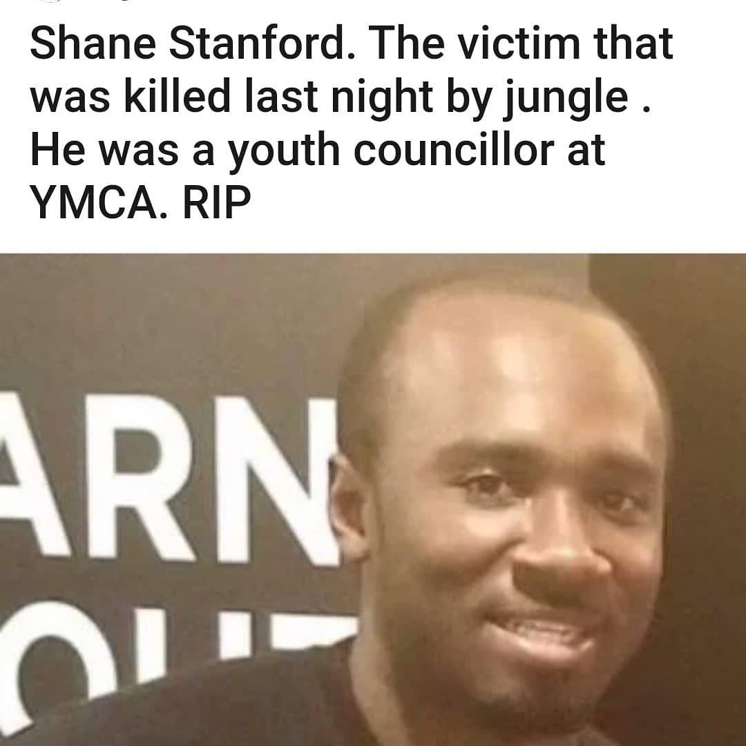CZV416's tweet photo. #ShaneStanford was shot and killed Wednesday in the Lawrence Heights community.  He was a well respected and loved Youth Worker with the @YMCA_Canada 
The community is fed and tired, they are disheartened and devastated.
@ZeroGunViolence 
Vigil to be held Wed Oct 14th https://t.co/qsfhAPZtDB
