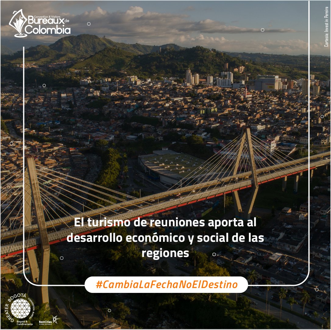 orgullobogota1's tweet photo. La #IndustriaDeEventosYReuniones es un importante segmento de la economía local, no solo por la capacidad de generación de ingresos, sino por la inversión privada y la generación de #empleo 💰💱

#CambiaLaFechaNoElDestino
#ChangeDatesNotDestinations
@FlaviaSantoroT @MincomercioCo https://t.co/j9X3PjF5GK