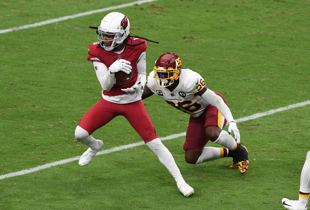 PFF's tweet photo. Most forced missed tackles (WRs) entering Wk 5: 

1. DeAndre Hopkins - 9
2. Terry McLaurin - 8

No other WR has more than 4 https://t.co/AwI9TuSiRL