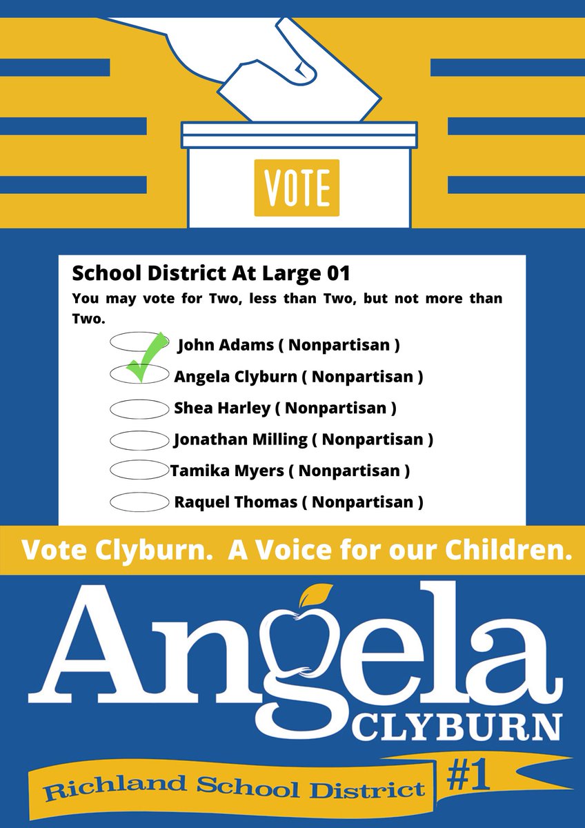 Angela Clyburn for Richland One tweet media