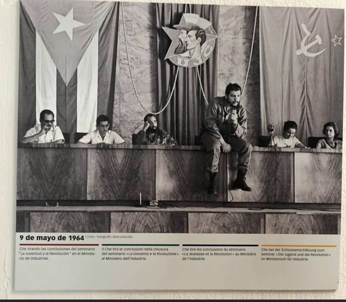 Hace 53 años Ernesto Guevara, el Che, fue asesinado en Bolivia. Su figura sigue despertando el odio de la derecha Hasta siempre comandante ✊
Una de las Fotos expuestas en Zúrich en Photobastei, coorganizadores Asamblea de IU Zurich, Fotos inéditas del Che de sus 5 años en Cuba.