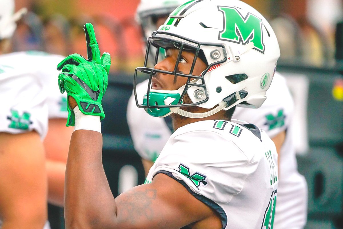 HerdFB's tweet photo. Game time! 🟢⚪️ 

#WeAreMarshall x #RiseAsOne https://t.co/gAbJL64L3H
