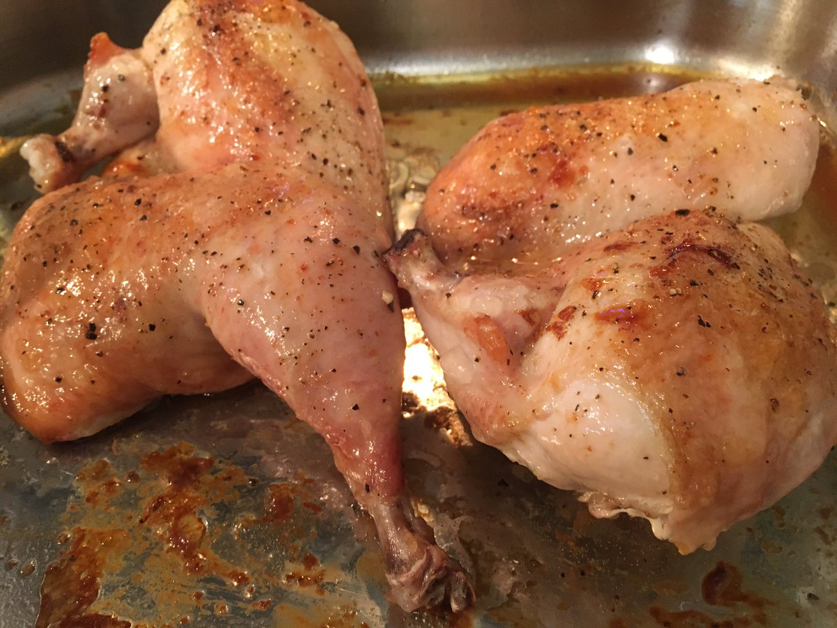 HUGE thanks to <a href="/chefjwaxman/">Jonathan Waxman</a> and <a href="/NYCWFF/">NYC Wine & Food Festival</a> for bringing my 10 years of trying to recreate his famous chicken to a success at home! Your advice was invaluable! #NYCWFF