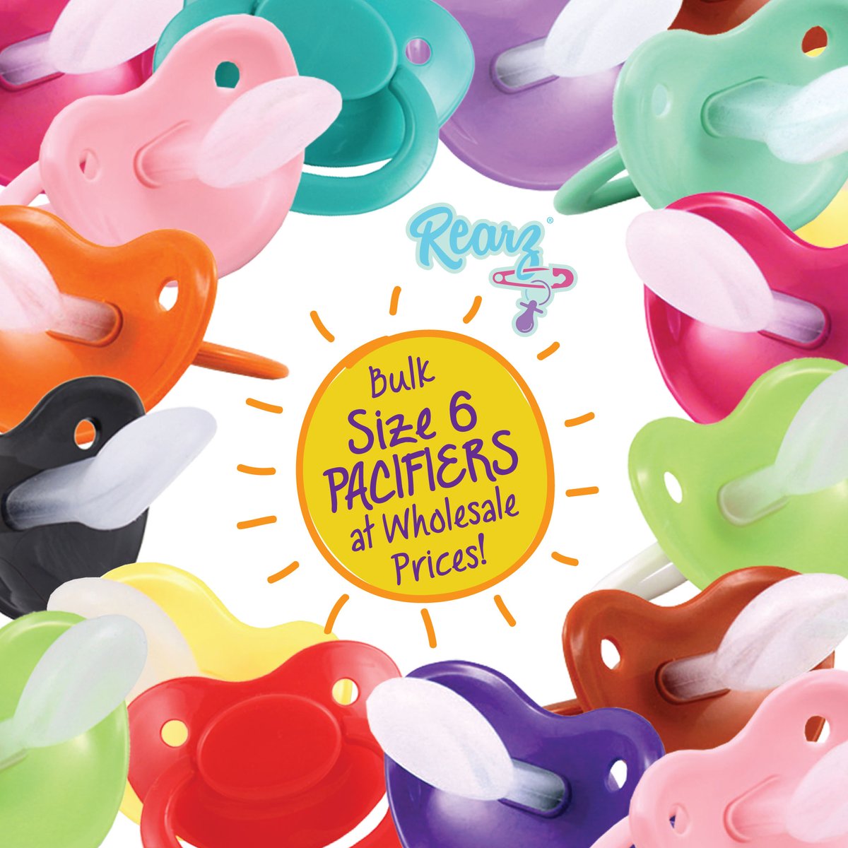 RearzInc's tweet photo. We offer the cheapest prices for Size 6 Pacifiers available! No minimum order quantity and sold at wholesale prices!
https://t.co/4Xkcqx0VgA
#adultpacifier #pacifier #abdl #adultbaby #adultbabies #abdlcommunity #cheapadultpacifiers #size6pacifier #nuk6 https://t.co/W1lBg5hzHv