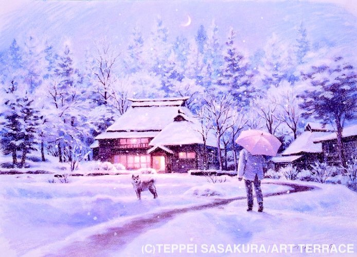笹倉鉄平 Teppei Sasakura 『風花〜Flakes in Winter〜』 2004年