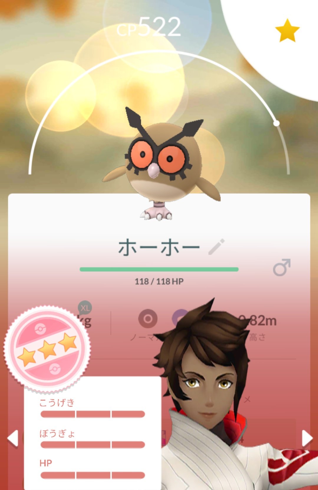 北のポケ太郎 ホーホーの100 を捕まえました ギラティナの100 でてこないかなぁ ポケモンgo ホーホー100 北のポケ太郎 ホーホーの100 を捕まえました ギラティナの100 でてこないかなぁ ポケモンgo ホーホー100