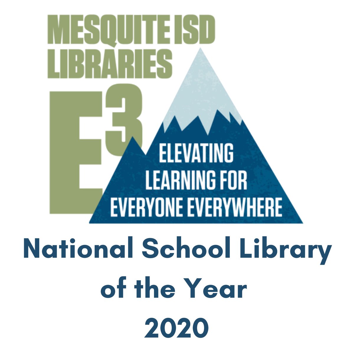 Excited to finally share! <a href="/mesquiteisdtx/">Mesquite ISD</a> has been awarded the <a href="/aasl/">AASL</a> NATIONAL SCHOOL LIBRARY OF THE YEAR AWARD for 2020. So proud of my amazing team! 👏🏼🎉🎊🎈🙌🏼 #misdlibraries #txlchat