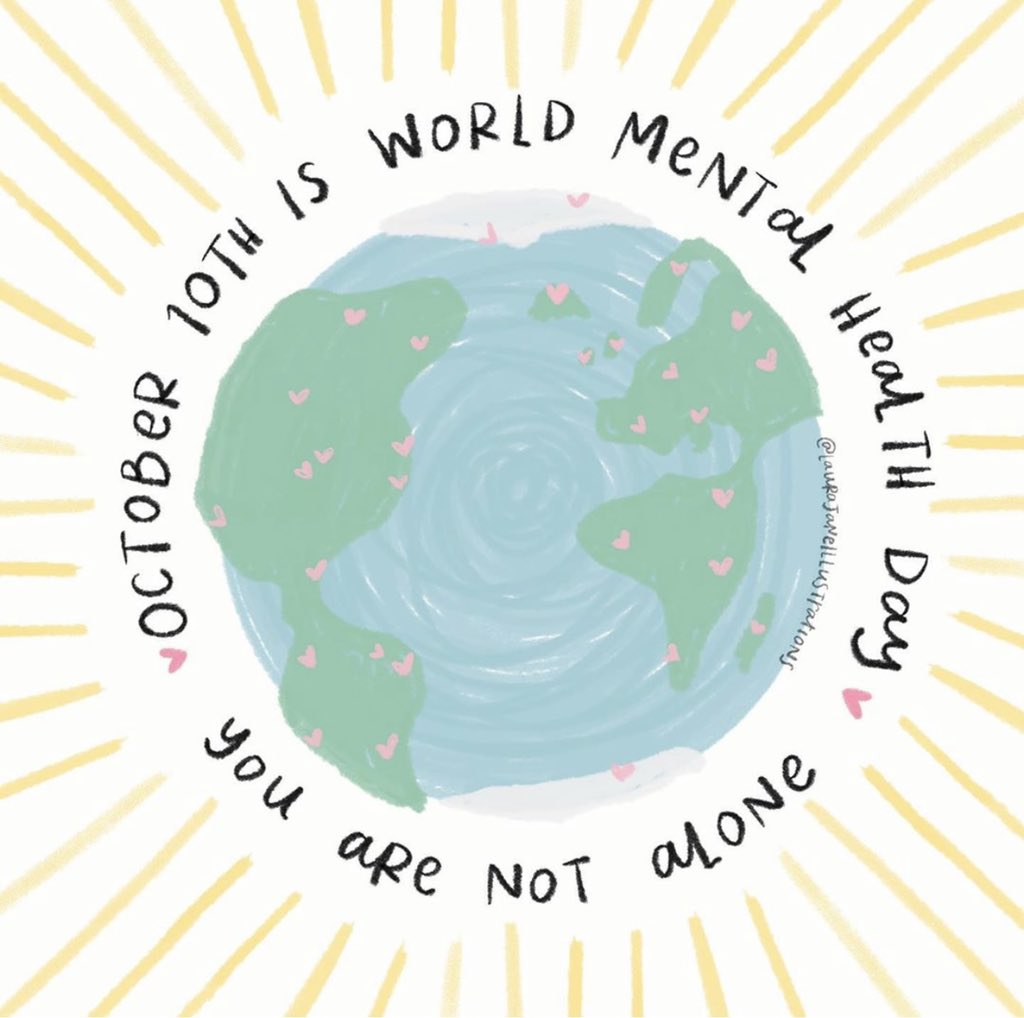 halleydorion's tweet photo. Mental health is important any day of any year but this year it’s more important than ever 💚

#worldmentalhealthday #worldmentalhealthday2020 #itsoknottobeok https://t.co/UZnGaE14HV