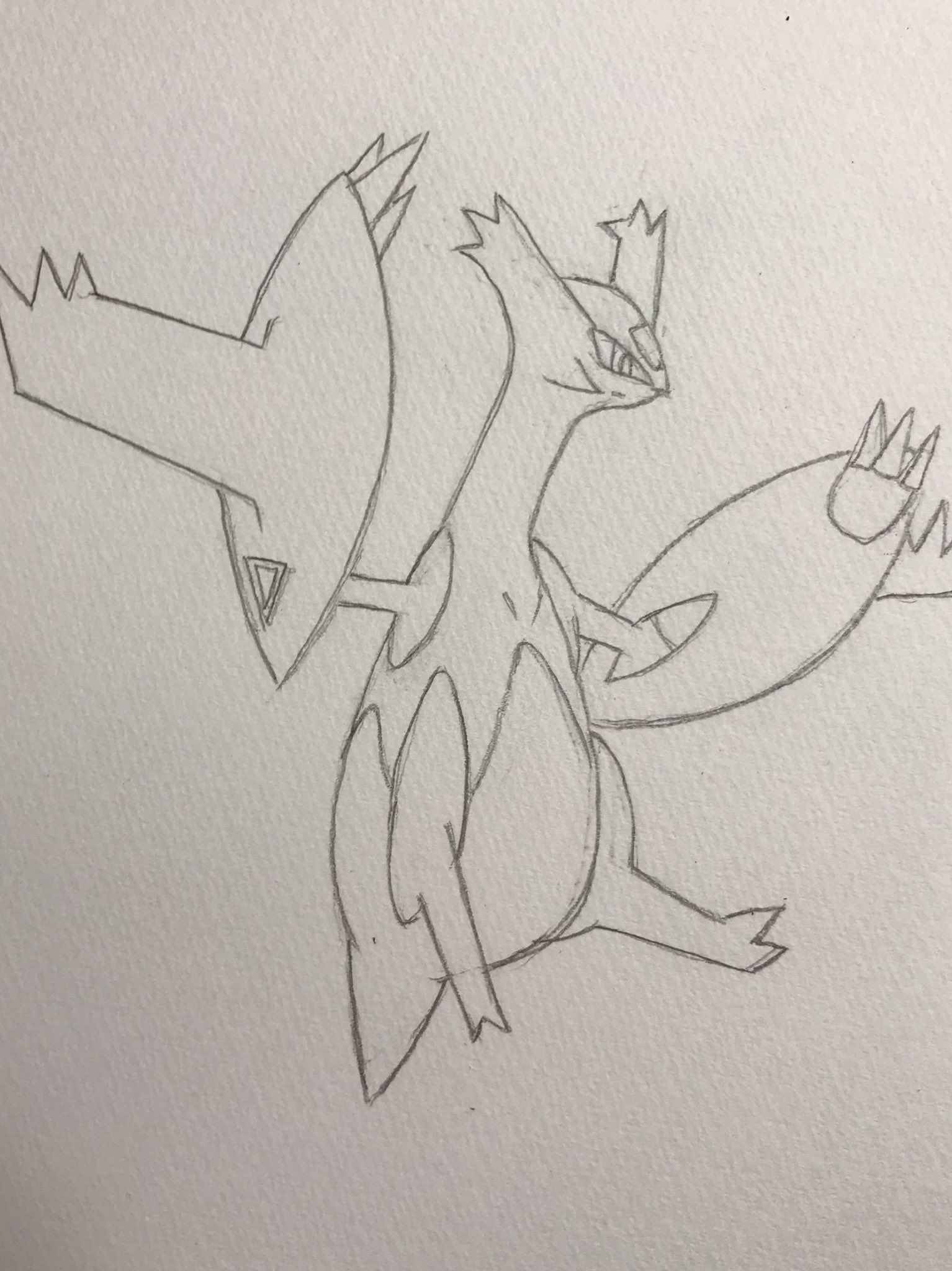 Shun メガラティオス描きました ポケモン ポケモンgo メガラティオス T Co Hgca3fikjw Twitter