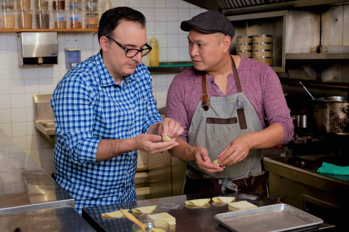 johncatucci's tweet image. Here we go! New episode of #BigFoodBucketList starts now on @FoodNetworkCA  First up, I’m in #Toronto for the best in New-Asian cuisine @DaiLoTO  I’ve been back a few times and @Ninjachefnick never disappoints!
