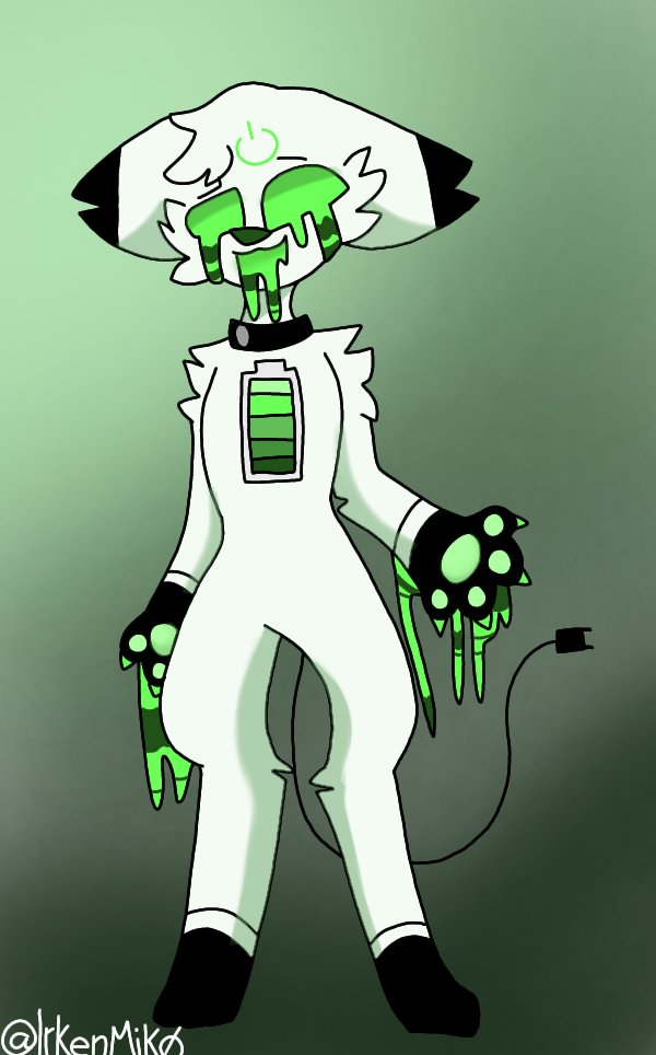 IrkenMiko's tweet photo. Day 10: power outage #SCtoberDesign #originalcharacter https://t.co/JkySZWGQAK