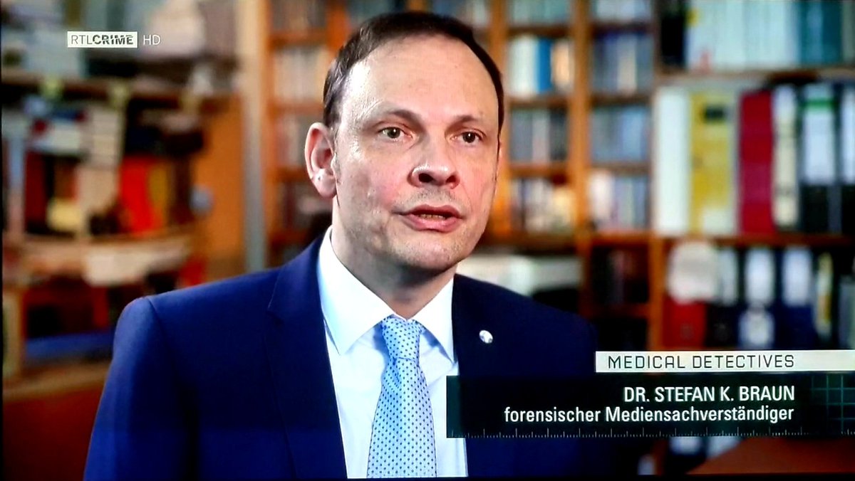 mediengutachter's tweet photo. Neue Folge "Mordrätsel" (The Barn) 15. Staffel #MedicalDetectives Deutschlandpremiere RTL CRIME 09.10.20 (20.15, 23.30), Free-TV Premiere @NITRO 14.11.20
Ich spreche über #Videoanalysen bei #Überwachungskameras, die Gewaltverbrechen aufgezeichnet haben. @FTVcrime @mediengutachter https://t.co/WpcfuRIpLC