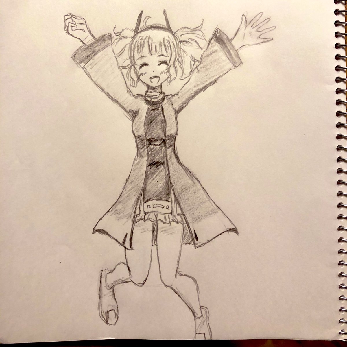 今朝の練習で 最初の目標であるクロッキー帳一冊 100枚 使い切れました だいた ちゃろみ の漫画