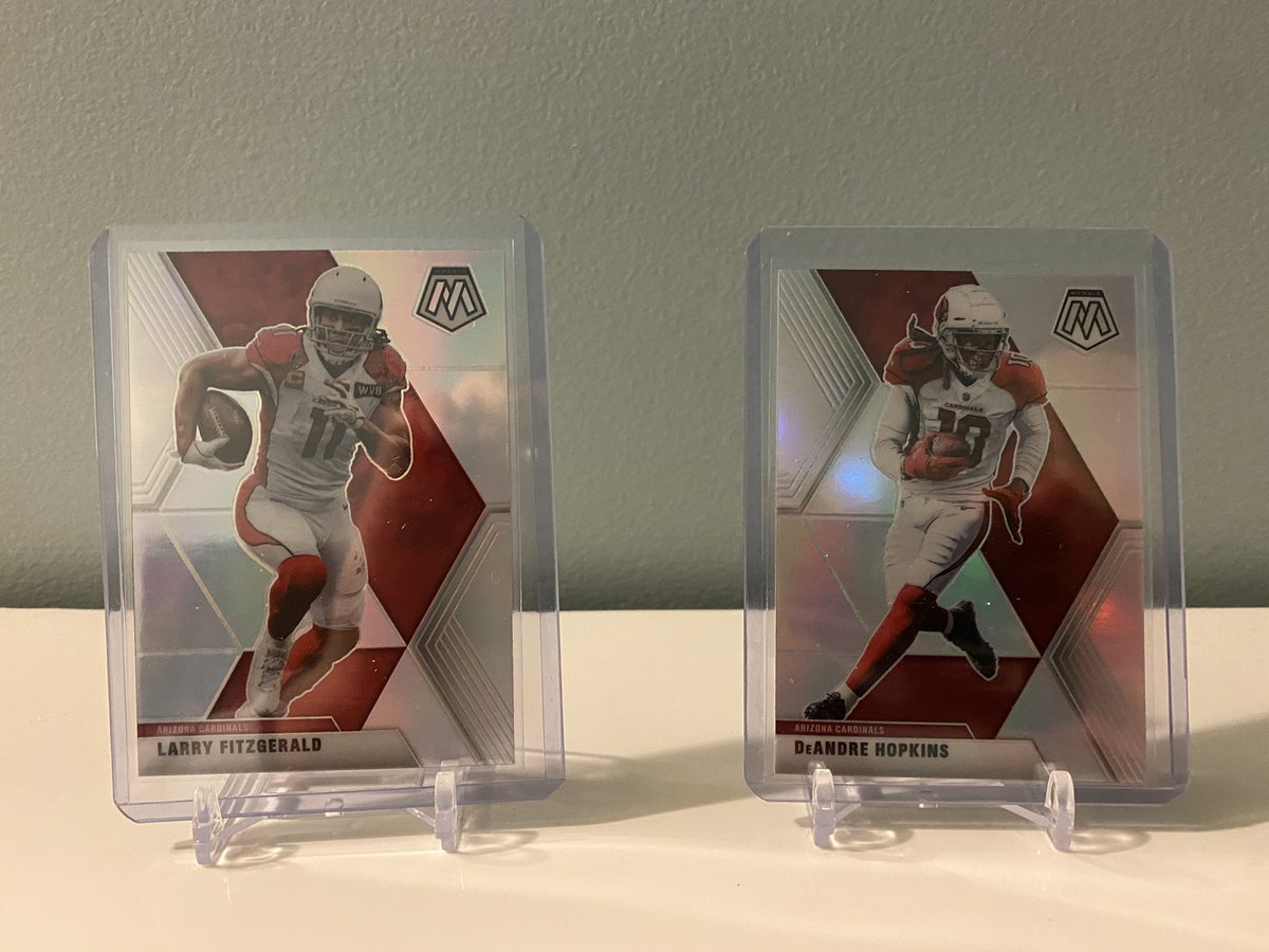 Larry Fitz and De Hop Silver Holo's. Take both for $6.
