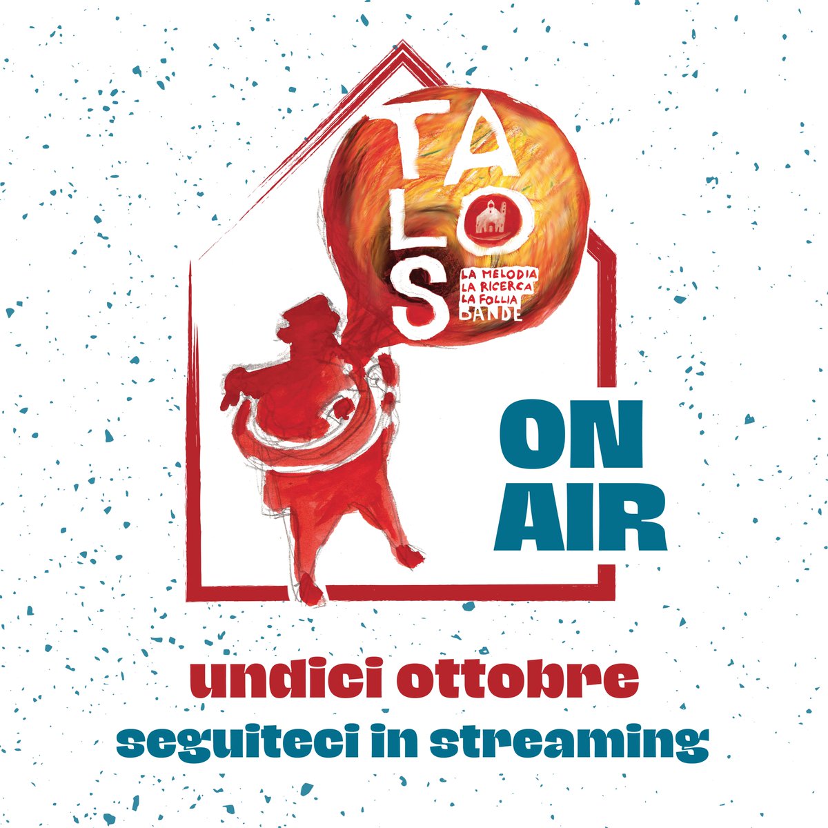 Ultimo giorno di #TalosFestival2020! SUITE_flash mob, con coreografie di Giulio De Leo, musica di e con Vittorio Gallo, con la partecipazione di cittadini over 65. Performance in collaborazione con UTE Ruvo di Puglia.

👉 bit.ly/On_Air_11ottob…
