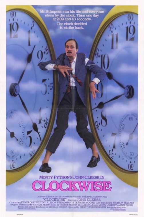 FilmNewsNos's tweet photo. 🎬MOVIE HISTORY: 34 years ago today, October 10, 1986, the movie ‘Clockwise’ opened in theaters!
#JohnCleese #PenelopeWilton #AlisonSteadman #StephenMoore #SharonMaiden #GeoffreyPalmer #PeterCellier #JoanHickson #PatKeen #ConstanceChapman #AnnWay #NadiaSawalha #TonyHaygarth https://t.co/k51PObneQn