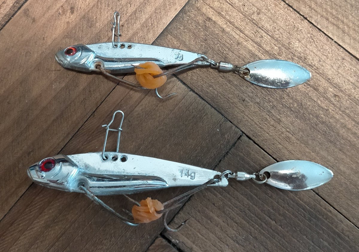 Yosuke10 ダイソーメタルバイブをスピンテール化してみた O シーバス Yosuke10 ダイソーメタルバイブをスピンテール化してみた O シーバス
