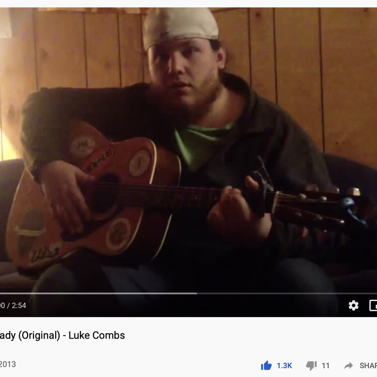 lukecombs's tweet image. How it started            How it's going