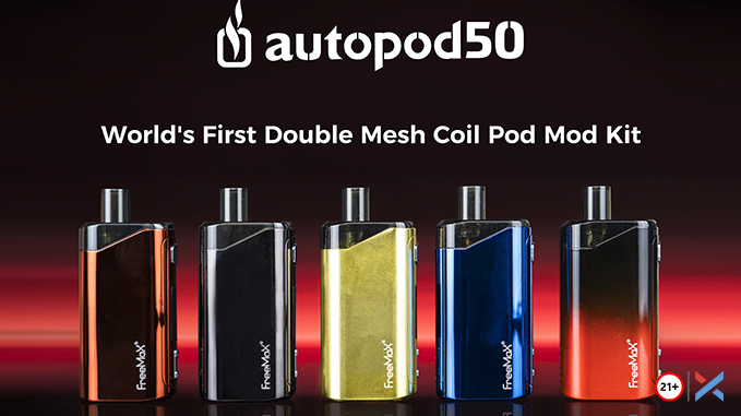 Freemaxvape's tweet photo. Different color, different choices❤️
Autopod50 meets all your needs💞
World's first double mesh coil pod mod kit😌😌
⚠️For 21+ only.
#Autopod50 #FMCOILTECH4 #AutopodPod #freemaxPod #MeshCoil #Freebase #freemaxvape https://t.co/ENZMT9Q4uE