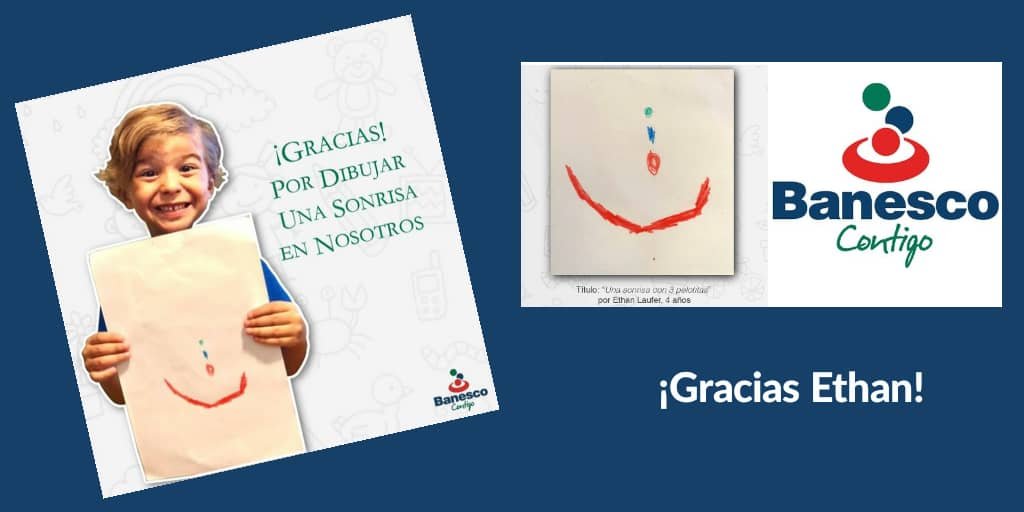 josegrasso's tweet photo. Si un niño te regala un dibujo, guárdalo como un tesoro. ¡Porque les está compartiendo su inocencia y nos está compartiendo sus sueños ! En @Banesco te damos las gracias Ethan https://t.co/0UKFlYAt0F