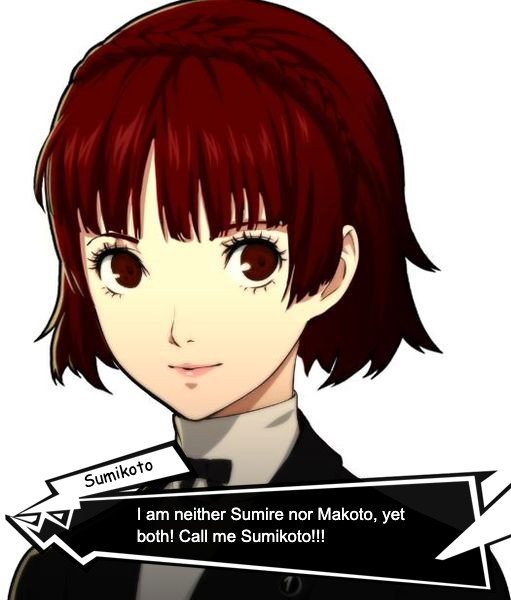 AconvoAday's tweet photo. What happens when you fuse my best P5 girls?

Absolute bliss.

#P5R #Persona5Royal #P5 #Persona5 #MakotoNiijima #SumireYoshizawa

-Ronin https://t.co/Lr6lAcfsdu