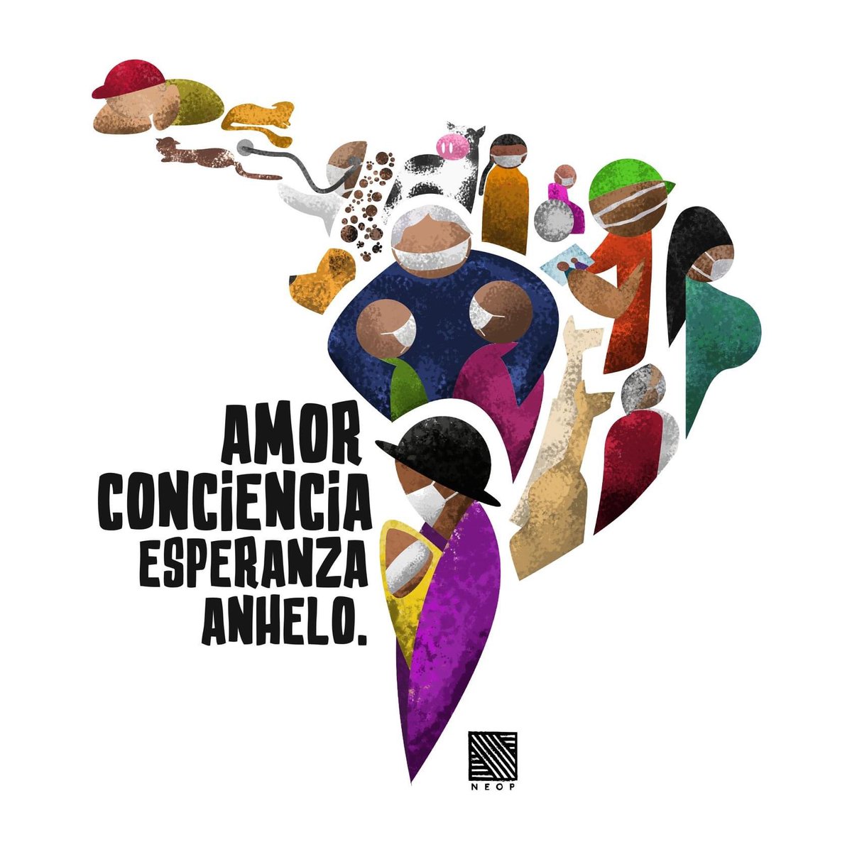 opsoms's tweet image. #HackealaCrisis #COVID19

&quot;Mi imagen busca no solo representar a Latinoamérica sino visibilizar la desigualdad social presente y que no es conocida de manera pública, de igual manera quiero representar a aquellas personas que luchan y se esfuerzan......”
🙏 Nicolas E. Oviedo 🇪🇨