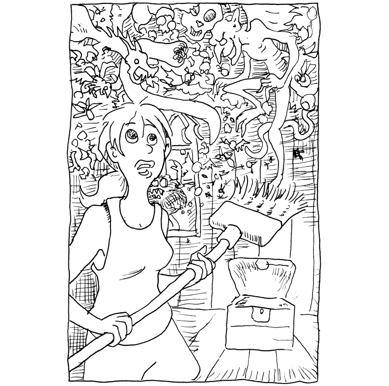 wpmorse's tweet photo. Inktober 2020- Day Ten - #Hope
@Jakeparker
@inktober
#inktober
#inktober2020
#Halloween
#sketch
#penandink
#sketch
#sketching
#halloween
#Pandora
#pandorasbox
#imps
#demons
#broom
#guildinktober
#seattleillustrator
#seattlecartoonist https://t.co/AKxyncEUPV