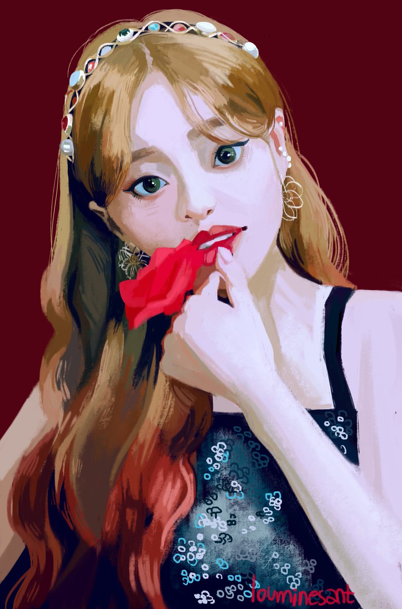 Chuu Loonafanart 이달의소녀 Loona Lou Commissions Openのイラスト