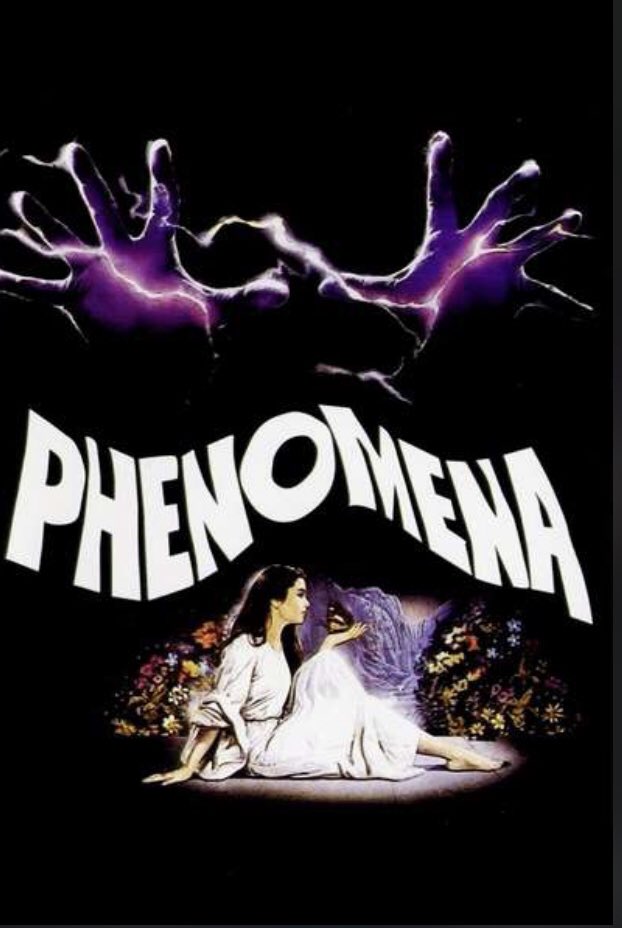 “Phenomena” ... one of the last big Argento movies I haven’t seen. When that goblin soundtrack hits >>>>>>>>>