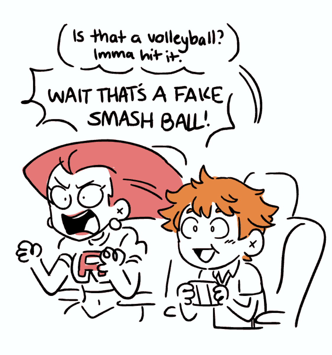 jessie and hinata play smash
https://t.co/FinFkC50nE 