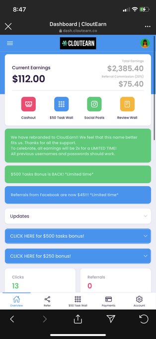 I&rsquo;ve made 2,385.40 in less then 24 hours click the link https://t.co/F9fdAN1xAK https://t.co/SyGbolZ