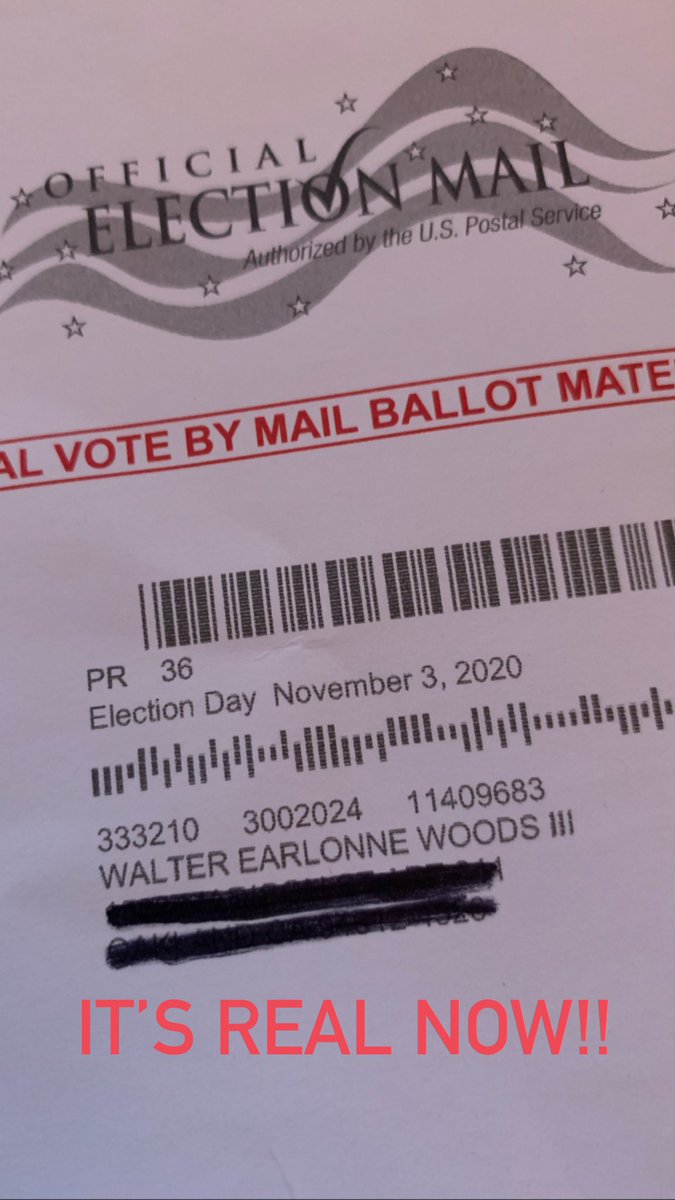 Times have changed since my pinned post. Done with parole so yes this will be my first time voting!! #VOTE