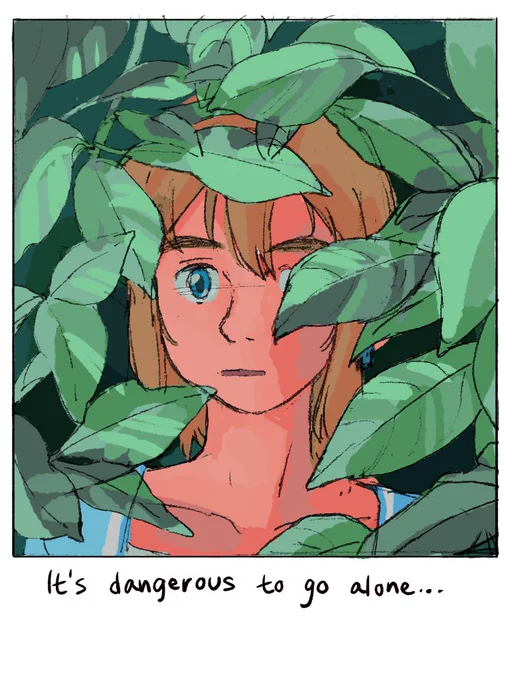 him (link) - #linktober 10 