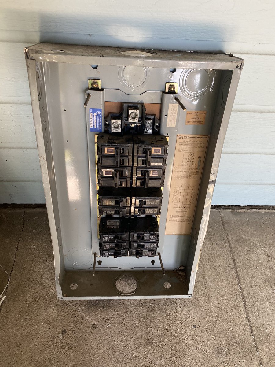 The_3lue's tweet image. Lo de hoy 
#panelupgrade 
#electrician #dallas
